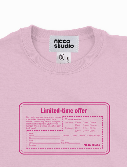 limited time-offer t-shirt