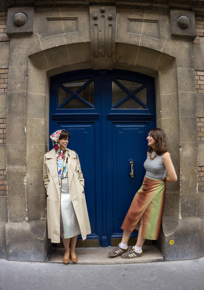 summer cottage reversible skirt